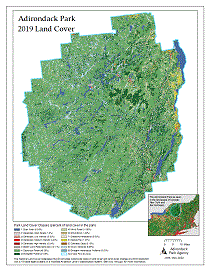 Image of the 2021 Adirondack Park land classification online application.